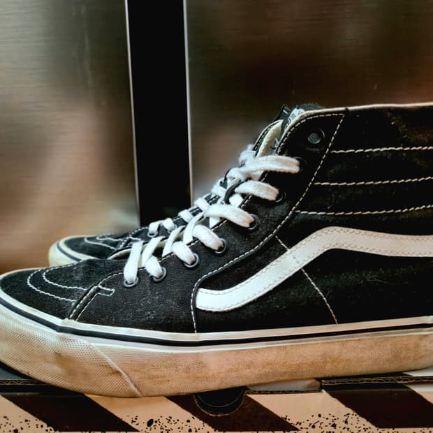 반스 스케이트 하이 테이퍼드 290