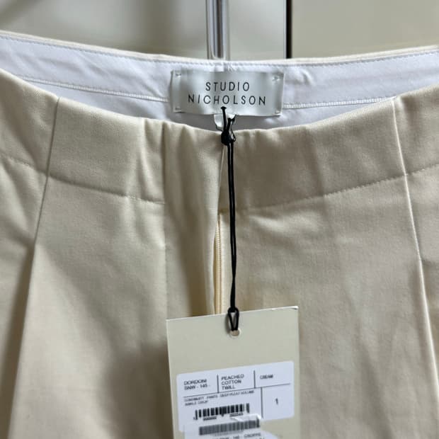 스튜디오 니콜슨 studio nicholson 와이드 팬츠 새상품