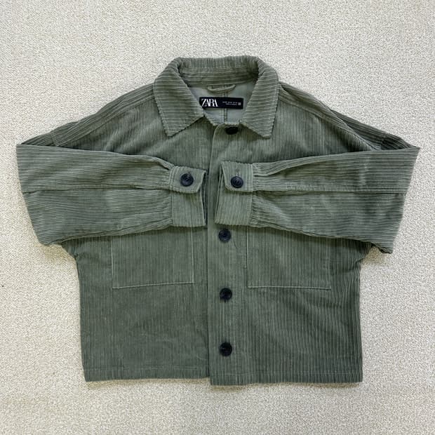 XS 자라 코듀로이 재킷 0317D