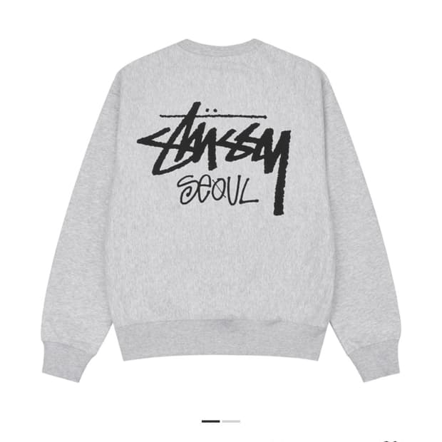 스투시 서울챕터 맨투맨(L)