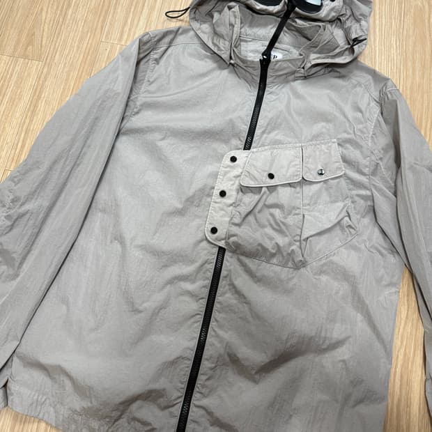 CP컴퍼니 크롬 고글 바람막이 자켓 그레이 L