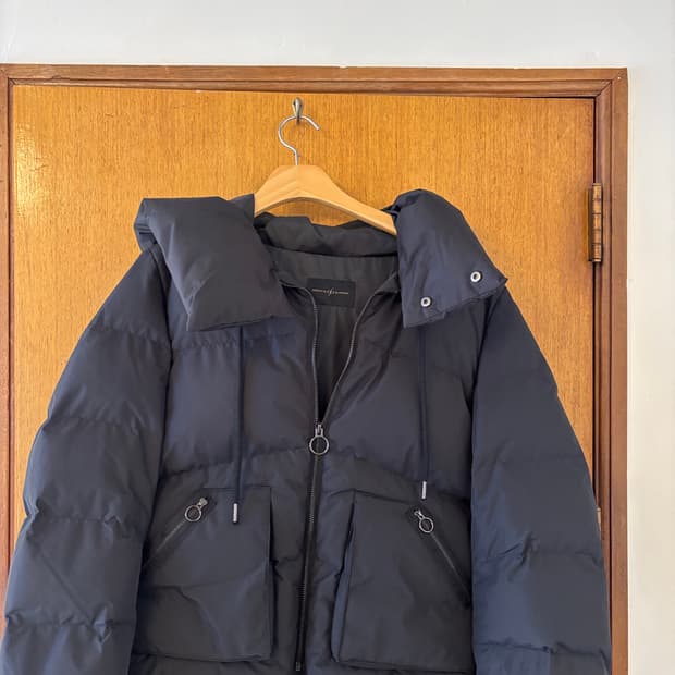 nine six 뉴욕 블랙 패딩