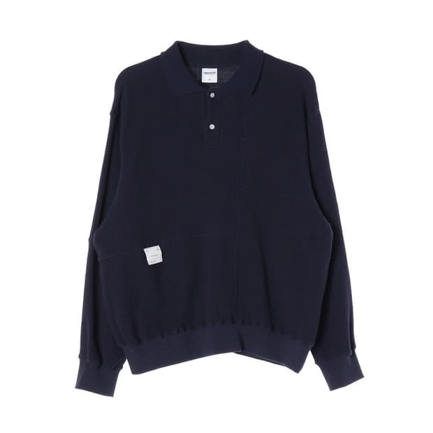 디스이즈네버댓 와플 카라 롱슬리브M