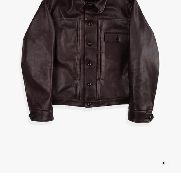 (40size) 웨어하우스 2147 트러커 말가죽자켓