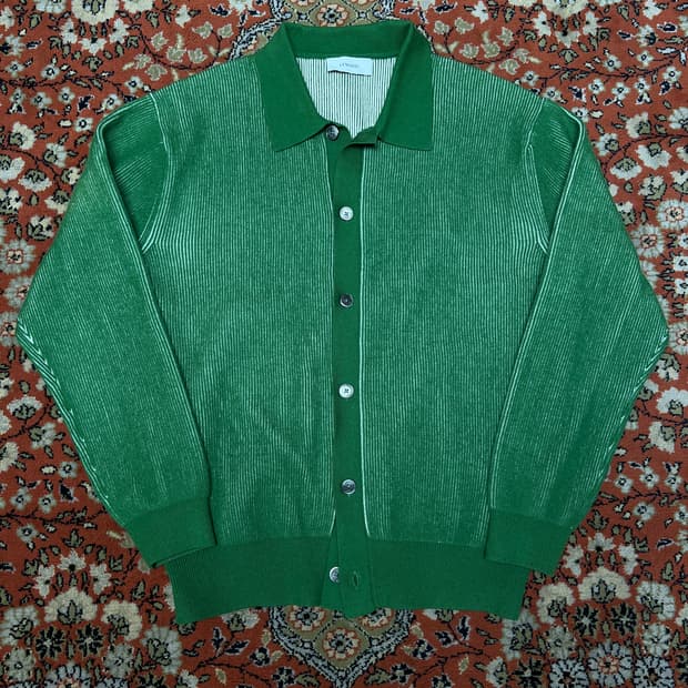 [105] 르마드 그린 카라 가디건 3