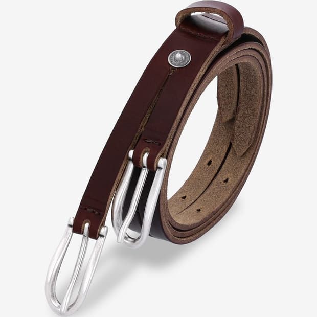 아워레가시 트윈텅 벨트 버건디 (80)