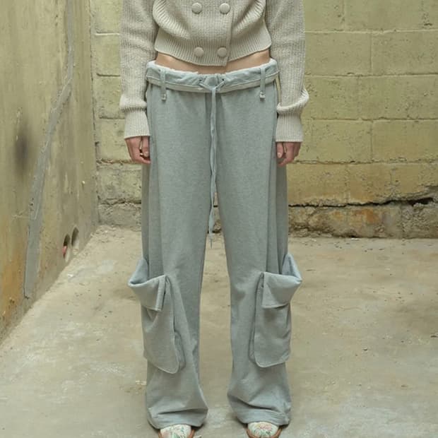 ROLLED WAIST SWEAT CARGO 