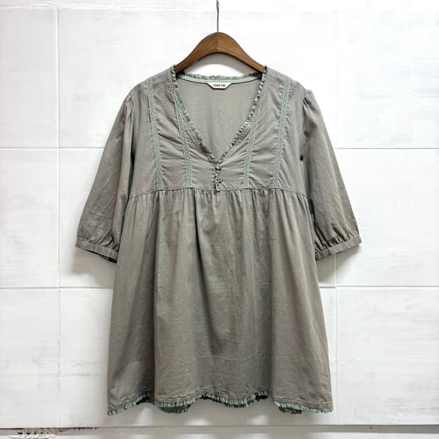 STAGE ONE 모리걸 페어리 레이스 블라우스 JPN