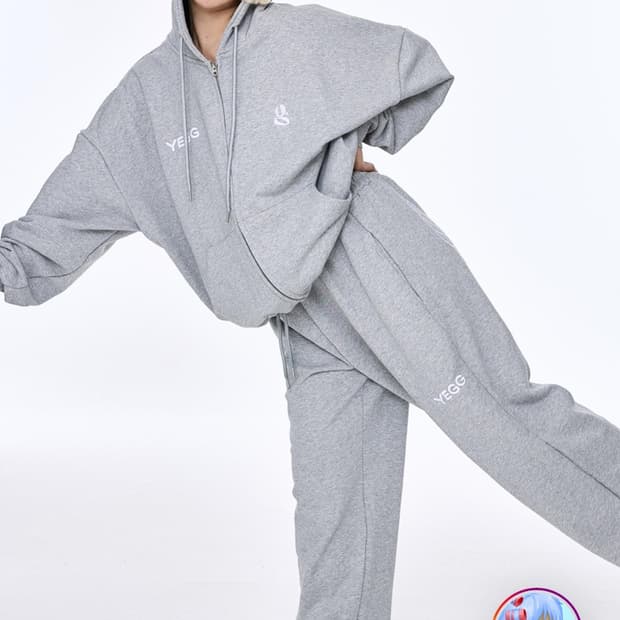 예그 YEGG 윙 후디 그레이 M