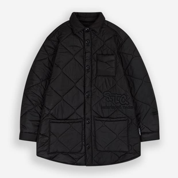 사파리스팟 퀼팅자켓 블랙