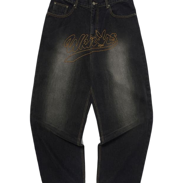 위캔더스 RHD DENIM PANTS BLACK 데님 청바지 L