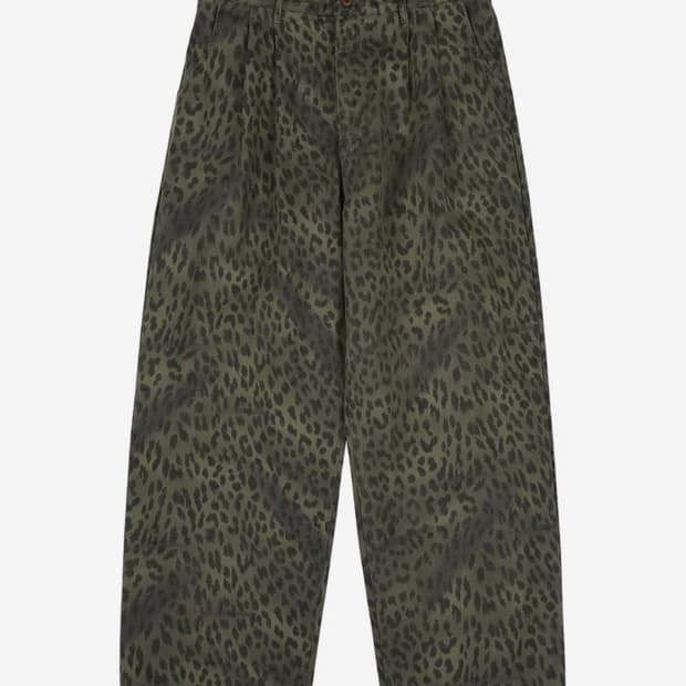 ersco 이알에스코 레오파드 팬츠 