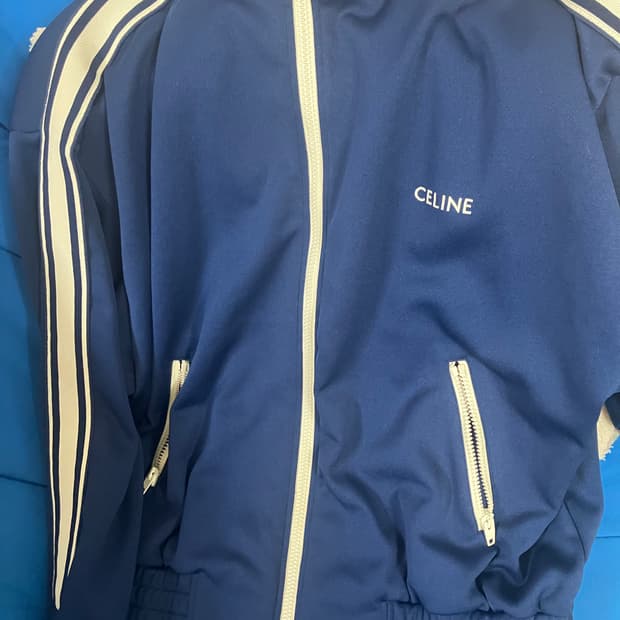 셀린느 로고자수 트랙수트 자켓