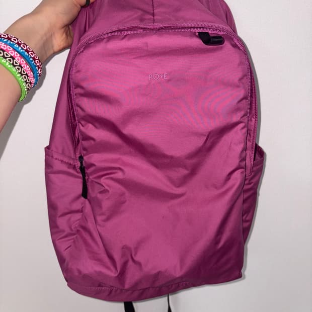 포테 HideSlot Classic Backpack Magenta