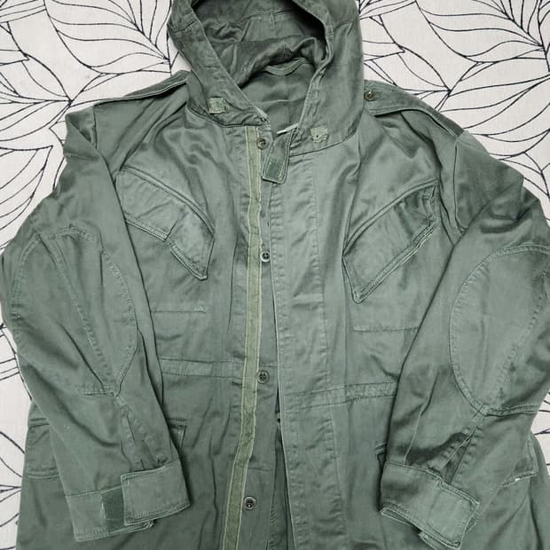 밀리터리야상 빈티지 70's OG  Belgian Army M64 105