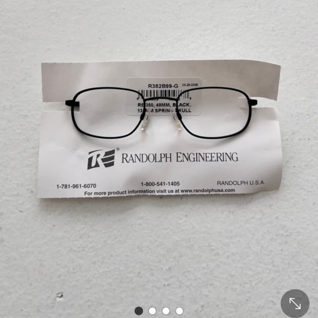 마요빈티지 안경 randolph Engineering Glasses
