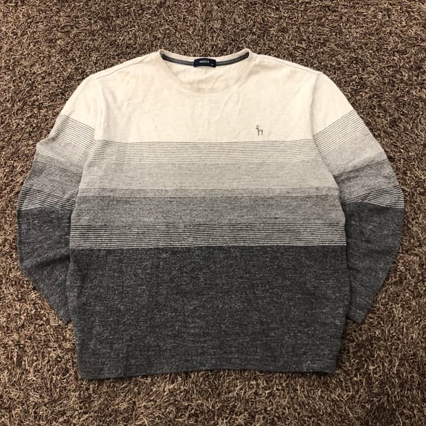 110 헤지스 스트라이프 니트