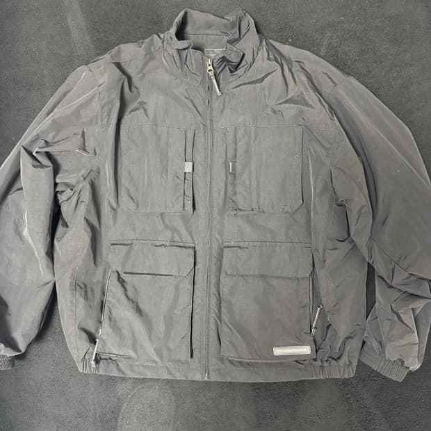 세컨모놀로그  나일론 윈드 필드 자켓