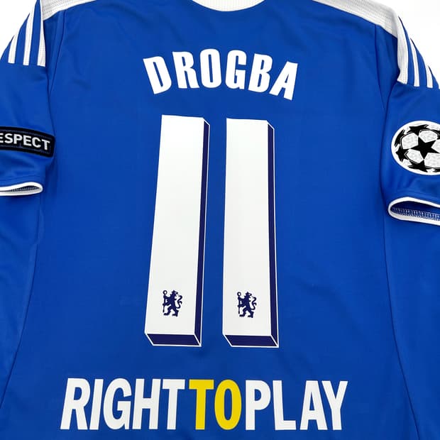 아디다스 11-12 첼시 홈 챔스킷 디디에 드록바 첼램덩크