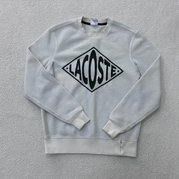 XS 라코스테 빅로고 맨투맨 티셔츠 0312E