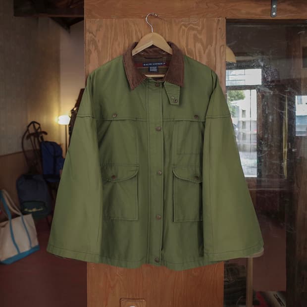 Ralph Lauren Poncho Cape Cruiser Jacket