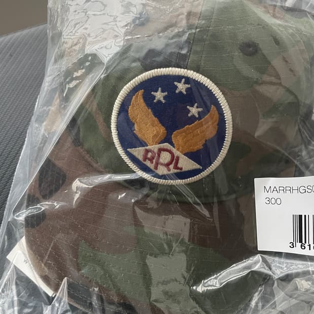 더블알엘(RRL) 카모 캡