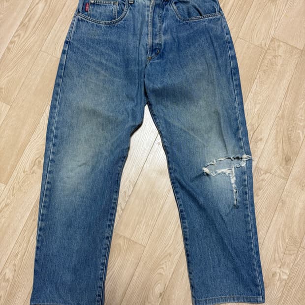 90년도 스투시 디스 데님팬츠