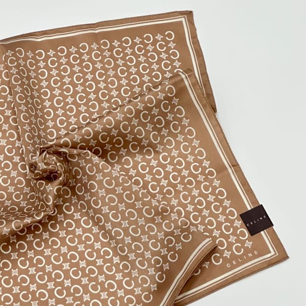 (새상품) celine / 셀린느 쁘띠스카프 손수건