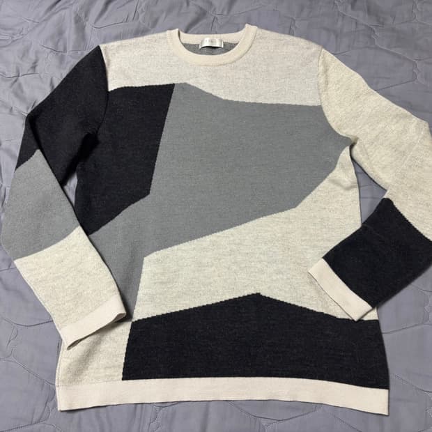 (66.77)한섬 TIME 니트 모100%