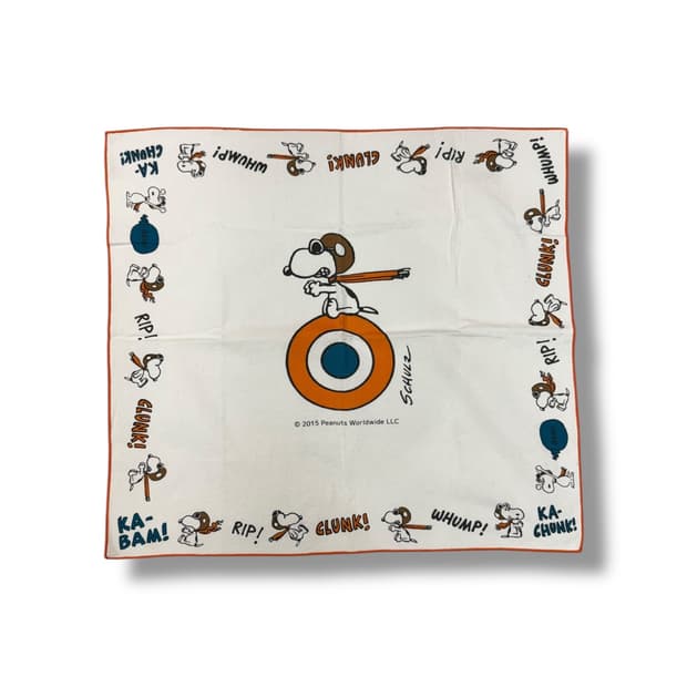 빈티지 피넛츠 스누피 반다나 