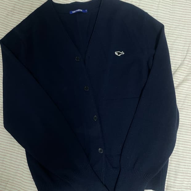 neithers MERINO WOOL CARDIGAN (NAVY/3)