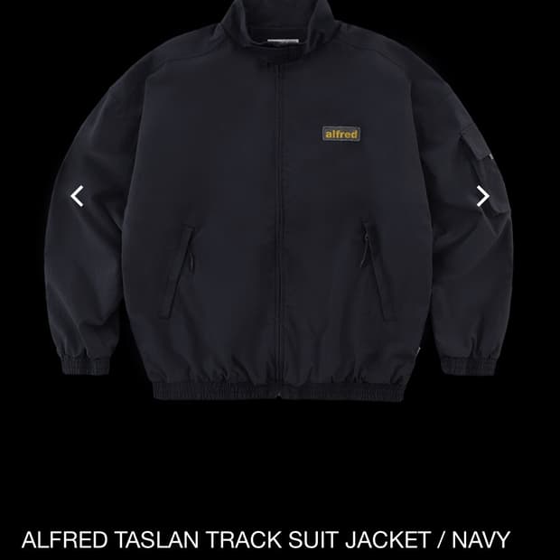 알프레드 타슬란 트랙슈트 자켓(네이비) L