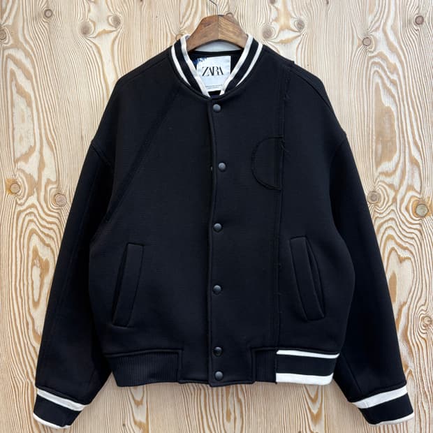 자라x아더에러 울 블렌드 봄버 자켓