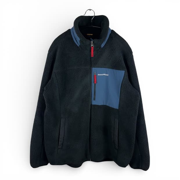XL) 몽벨 00s 베이직 쉐르파 플리스 자켓