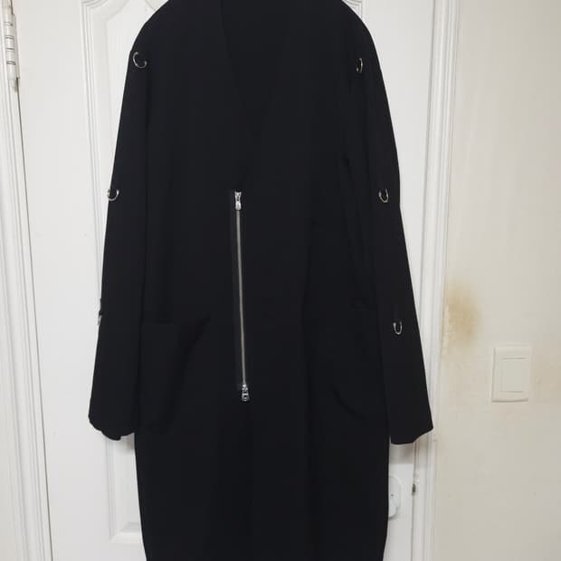 타카히로미야시타 더 솔로이스트 오버 코트 블랙