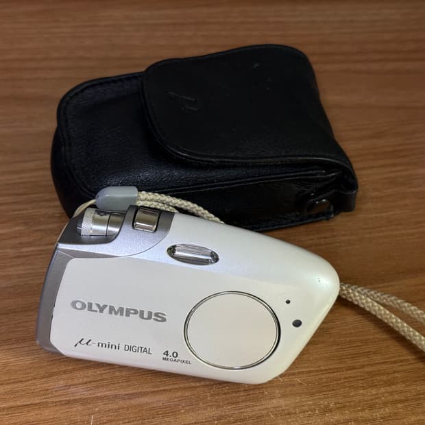 올림푸스 뮤 미니 디지털 카메라