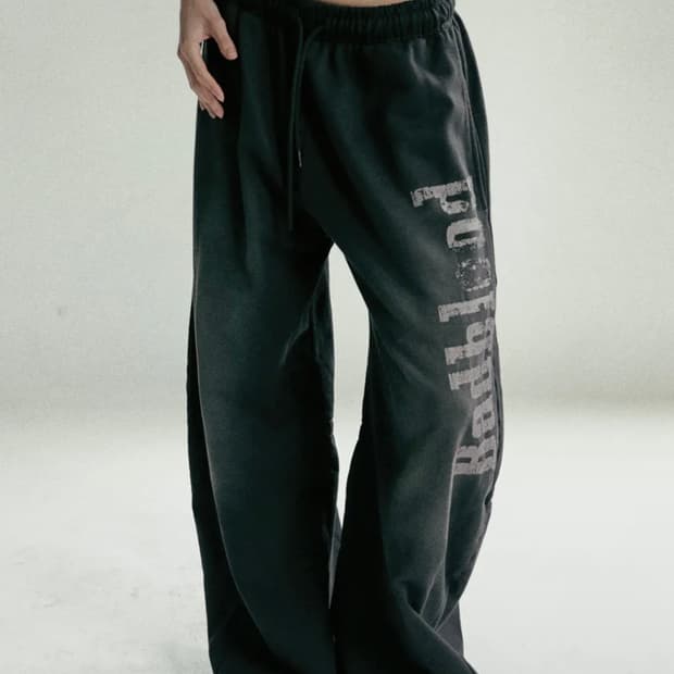 배드블러드 선 페이디드2 조거 블랙