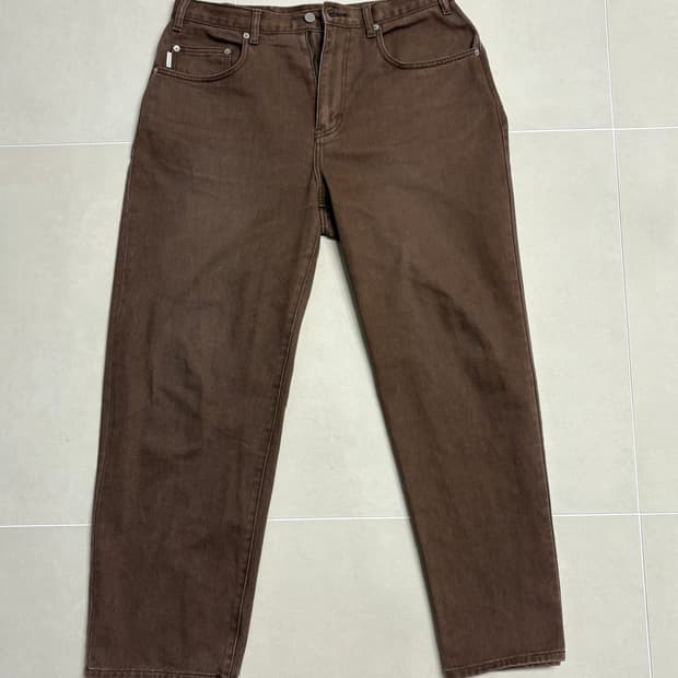 23 FW 디스이즈네버댓 릴렉스드진 브라운 