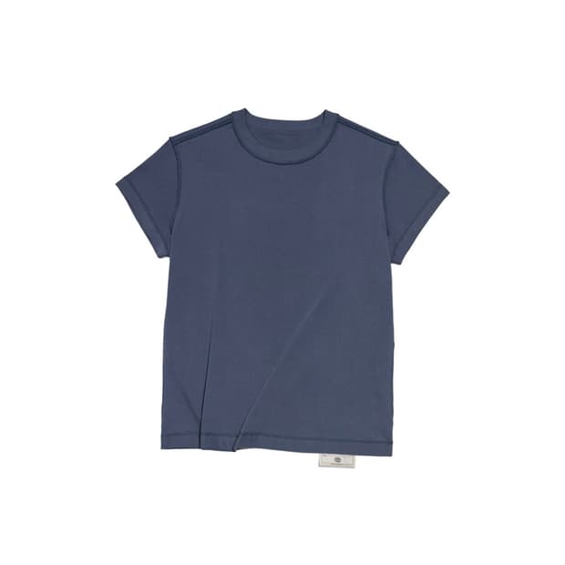 FINDOUBT 시그니처 반팔 인디고 네이비(XS)