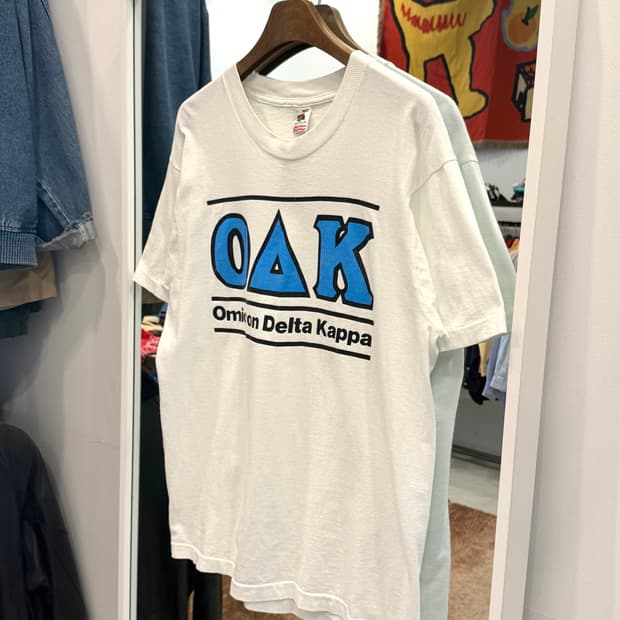 90s Fruit of the loom OAK 빈티지 티셔츠 (USA)
