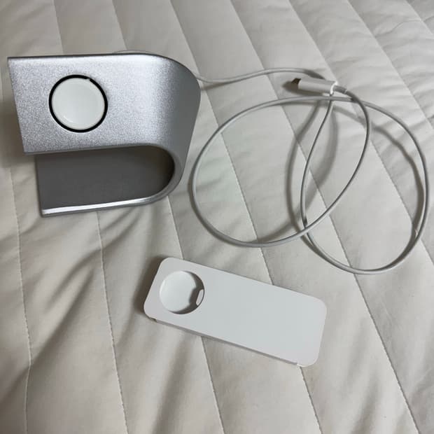 정품 애플워치 충전기 + 거치대