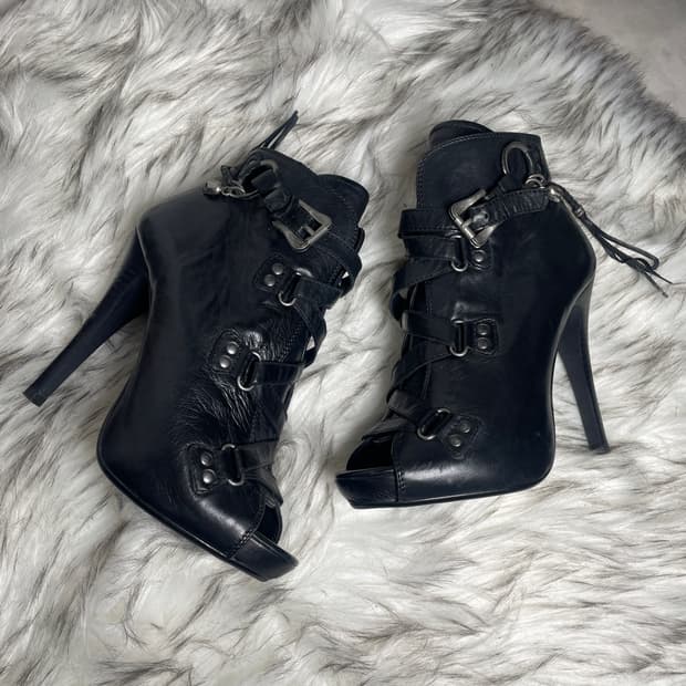 Ash punk 부츠 힐