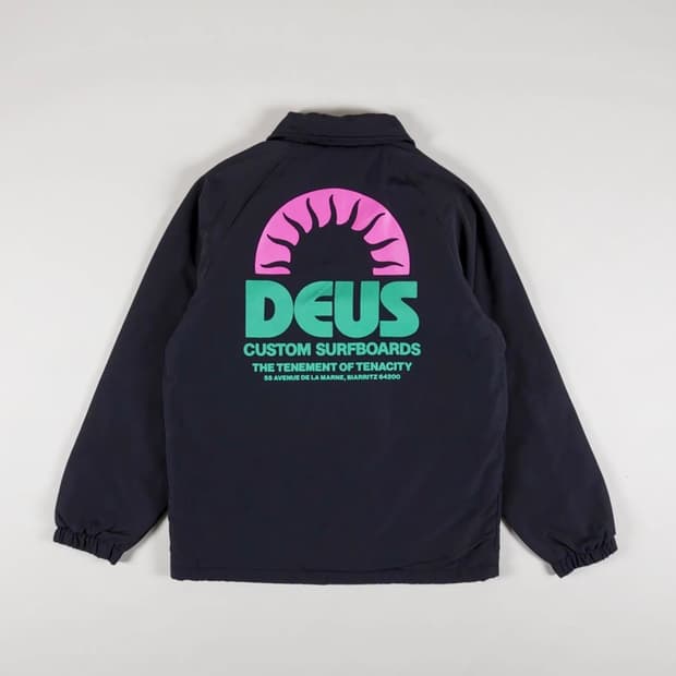 데우스 엑스 마키나 멜로디 코치 자켓 앤트러사이트 (XL)