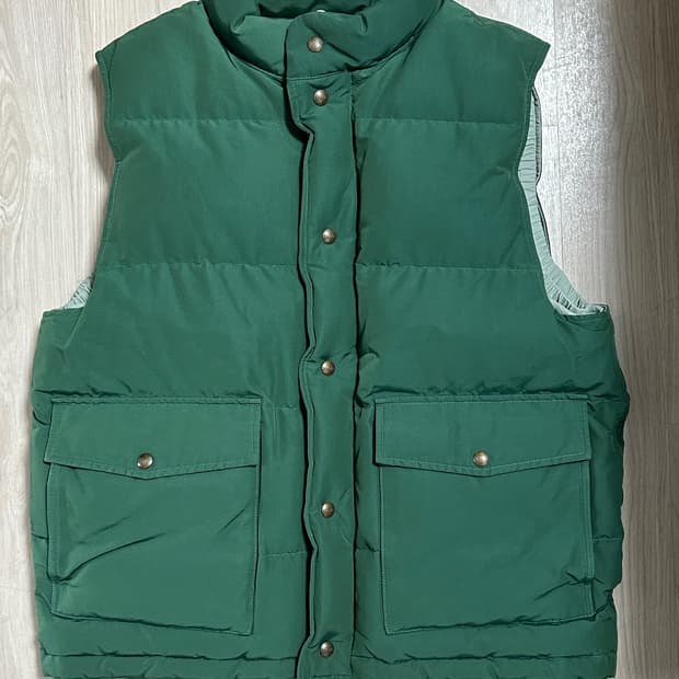 카키스 트레일 다운 패딩 베스트, L