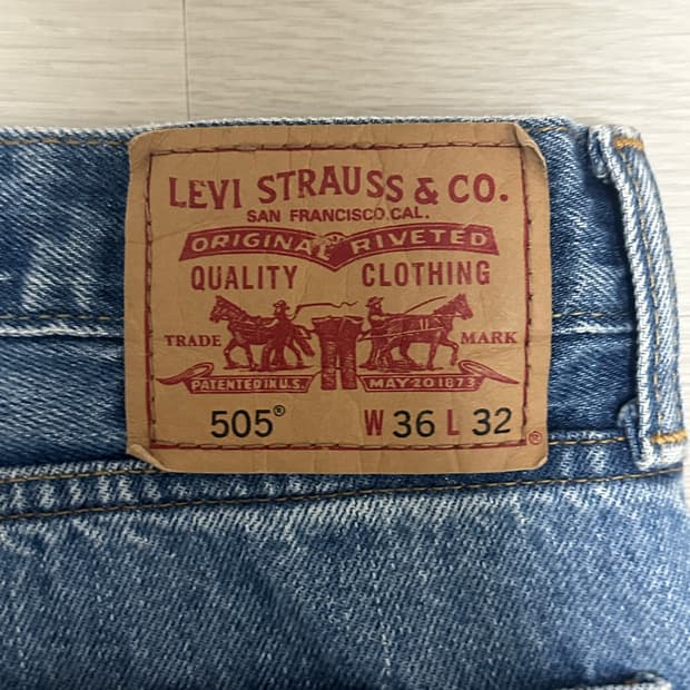 리바이스 505 36/32
