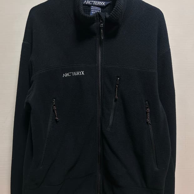 정품) 아크테릭스 윈드스토퍼 플리스 자켓 블랙 S