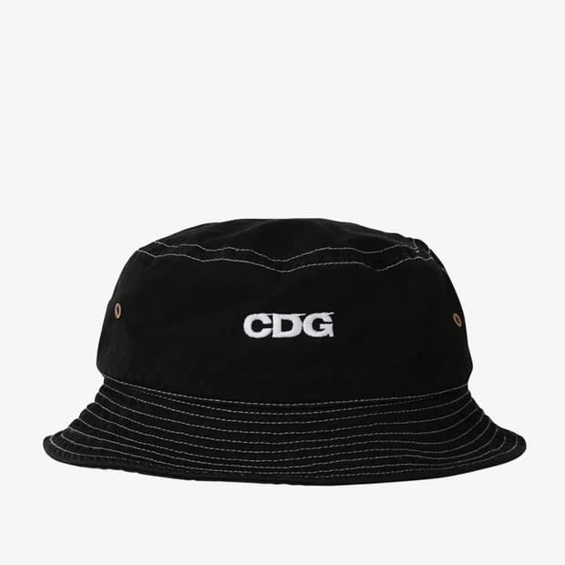 [새상품] CDG Staff Shirt Hat 블랙