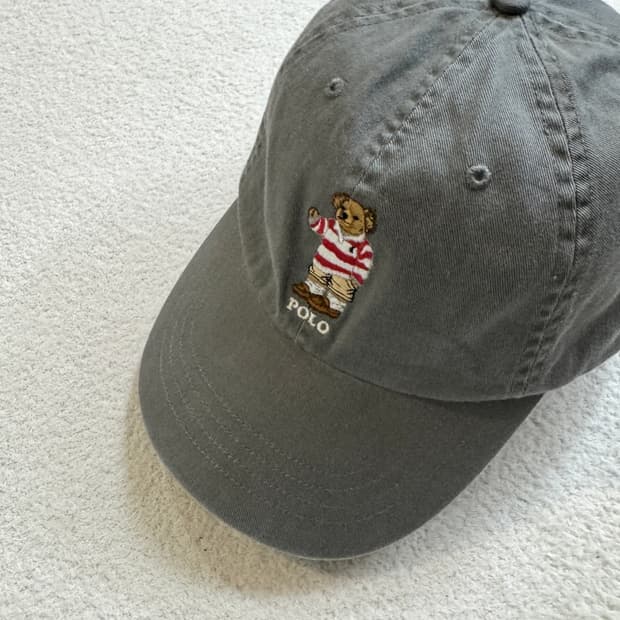 폴로 베어 볼캡 모자