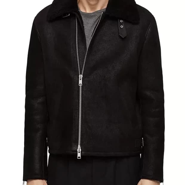 Allsaints 무스탕 자켓