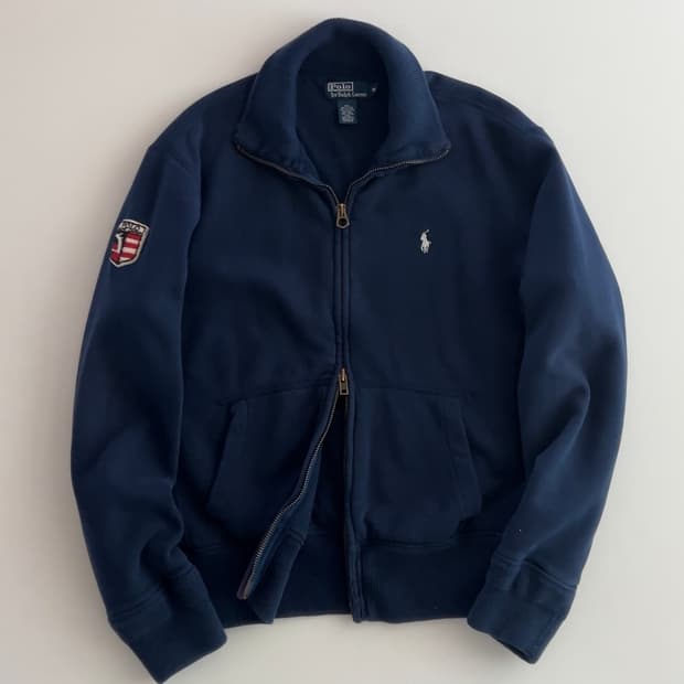 폴로 랄프로렌 투웨이 헤비 집업 자켓 M